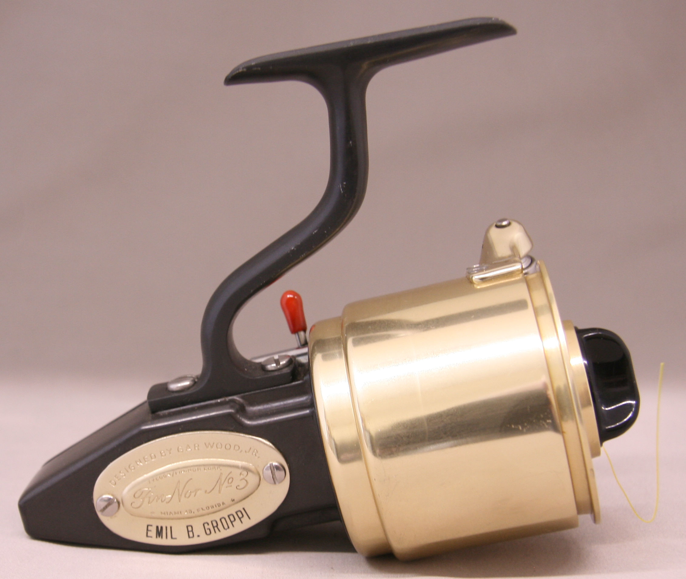 No. 3 spinning reel with spare spool.  Preview